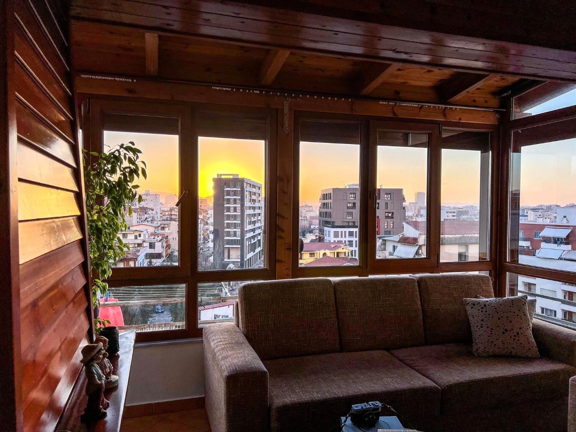 טיראנה Skyview Oasis Premium Apartment מראה חיצוני תמונה