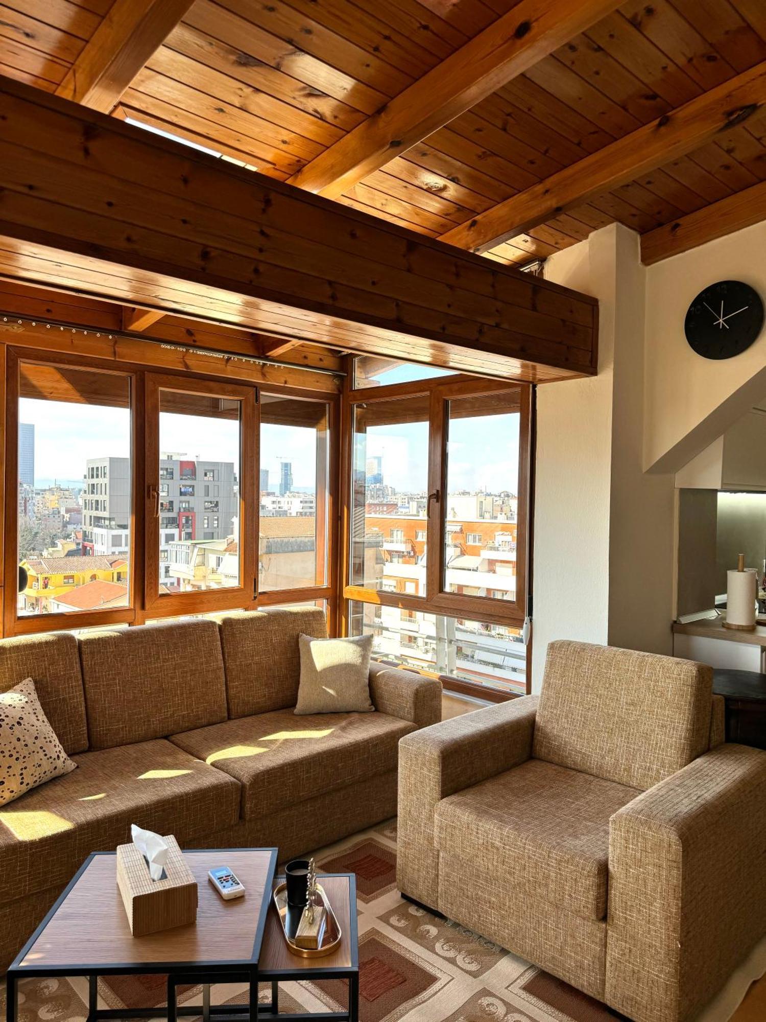 טיראנה Skyview Oasis Premium Apartment מראה חיצוני תמונה